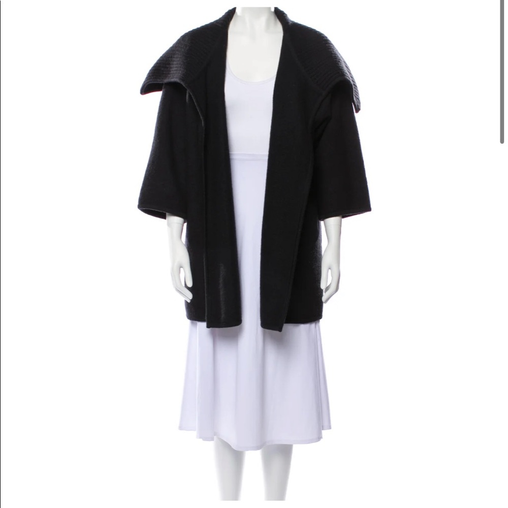 Vince draped collar coat